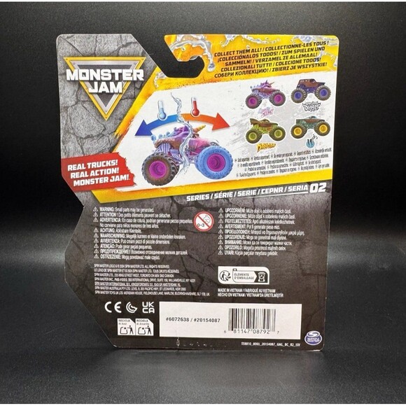 Monster Jam Sparkle Smash Mud Blaster Color Change & Sparkle Smash Series 43 Lot - Picture 3 of 5